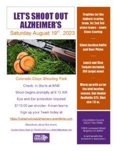 Let's Shoot Out Alzheimer's Sporting Clays Event