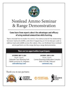 Nonlead Ammo Seminar & Range Demonstation